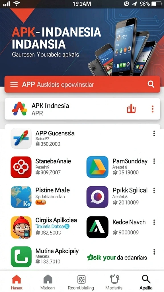 Tampilan antarmuka yang menarik dan mudah dinavigasi.