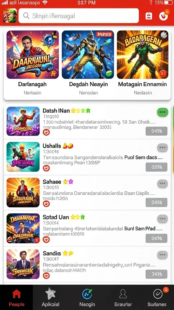 Berbagai event menarik dengan hadiah yang melimpah.