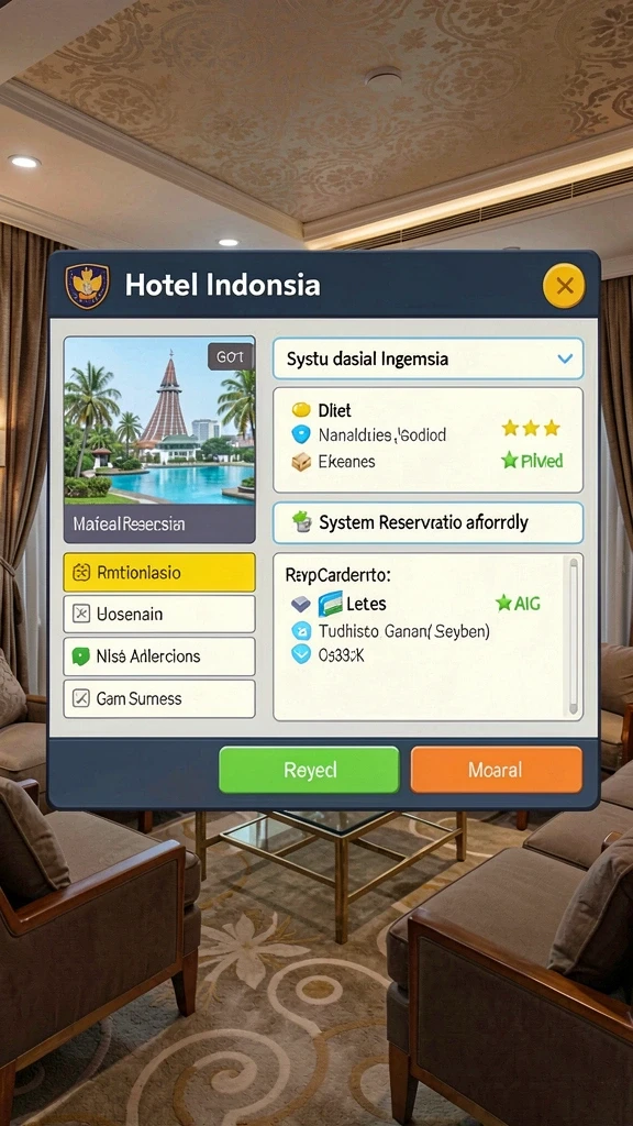 Tampilan awal game 8768 yang memukau.