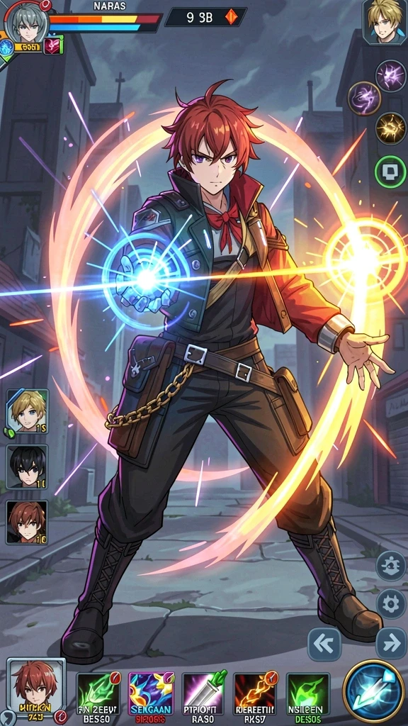 Karakter unik yang dapat dipilih pemain.