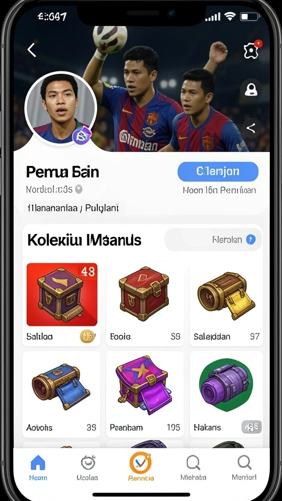 Screenshot 1: Menampilkan karakter utama dalam aksi.