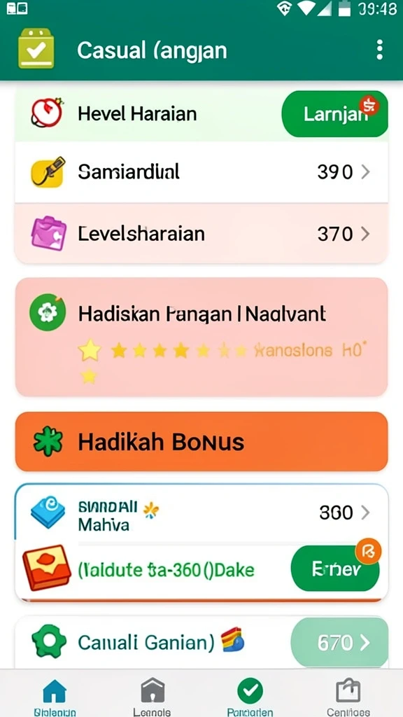 Screenshot 2: Tampilan level dengan grafis menakjubkan.