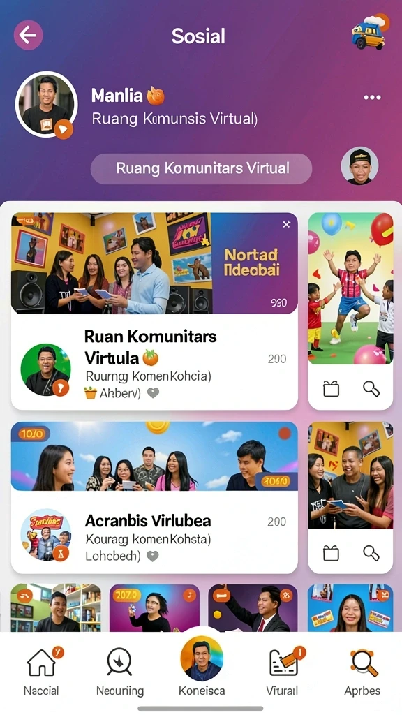 Tampilan antarmuka yang ramah pengguna dan mudah dinavigasi.