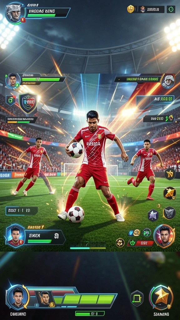 Pemandangan menakjubkan dari level terbaru.