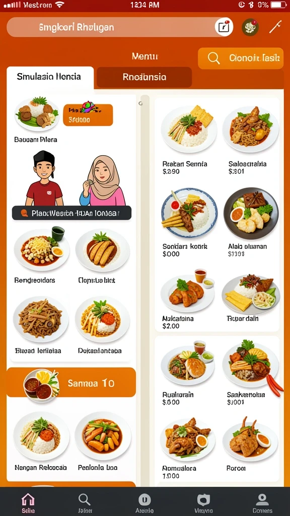 Screenshot dari pemandangan menakjubkan di dalam game.