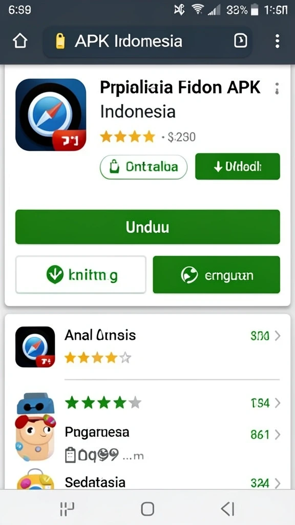 Berbagai pilihan permainan yang tersedia untuk semua pengguna.