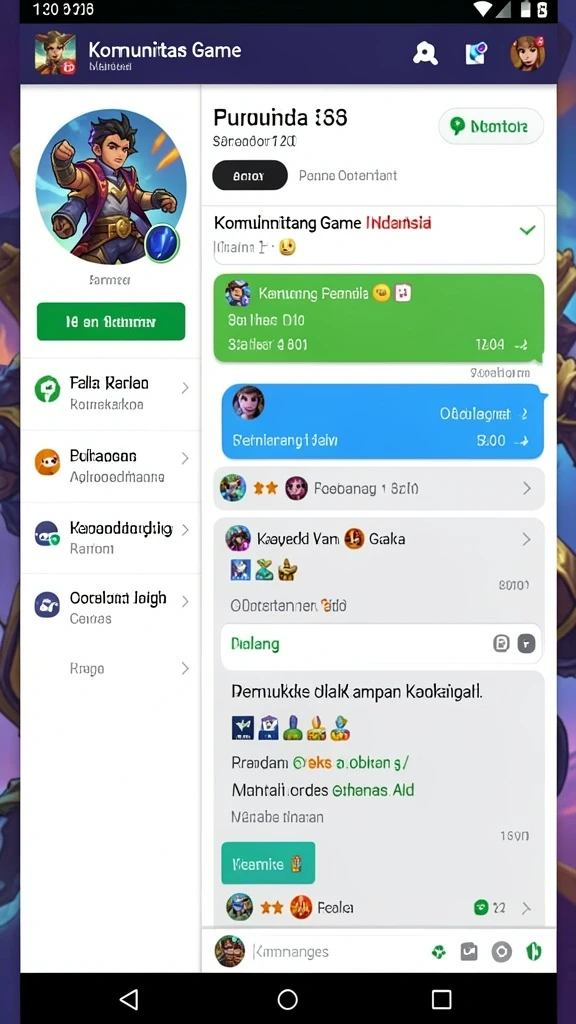 Mode multiplayer yang seru dan kompetitif.