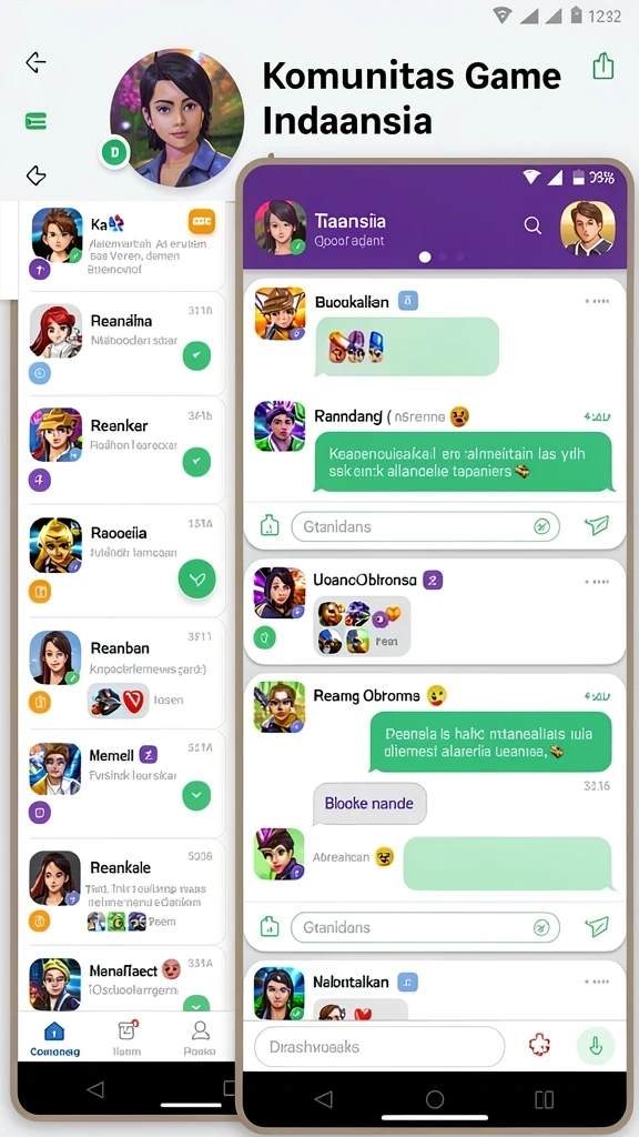 Fitur multiplayer yang memungkinkan bersosialisasi dengan pemain lain.