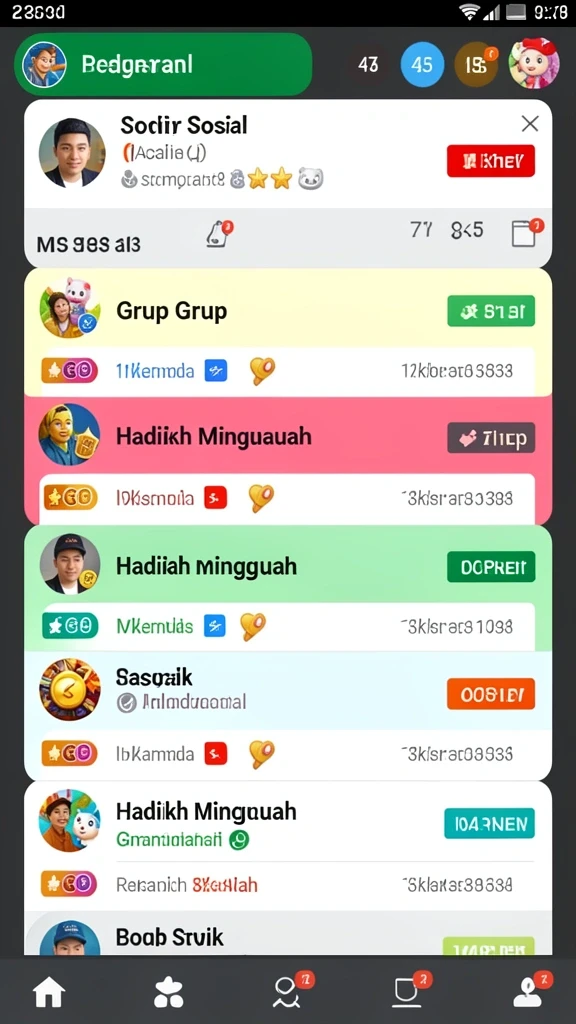 Dunia penuh petualangan yang menanti untuk dijelajahi.