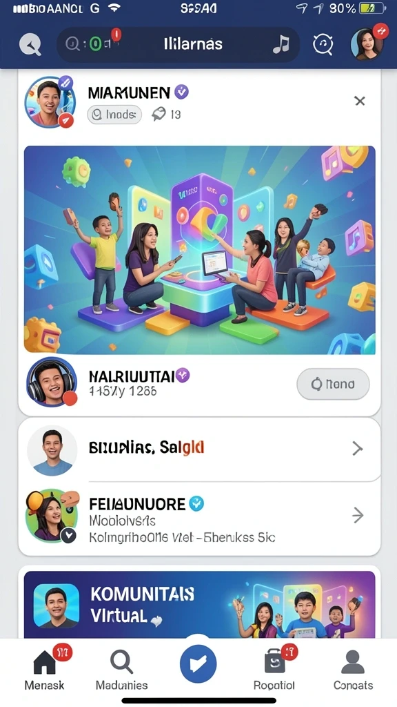 Karakter pilihan dengan desain yang unik dan keren.