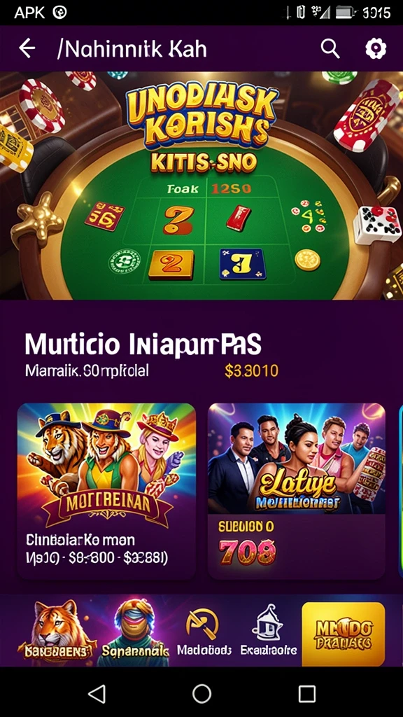 Fitur turnamen yang menambah keseruan kompetisi.