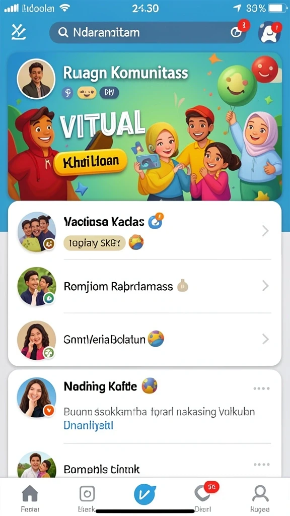 Leaderboard yang menambah rasa kompetisi antar pemain.
