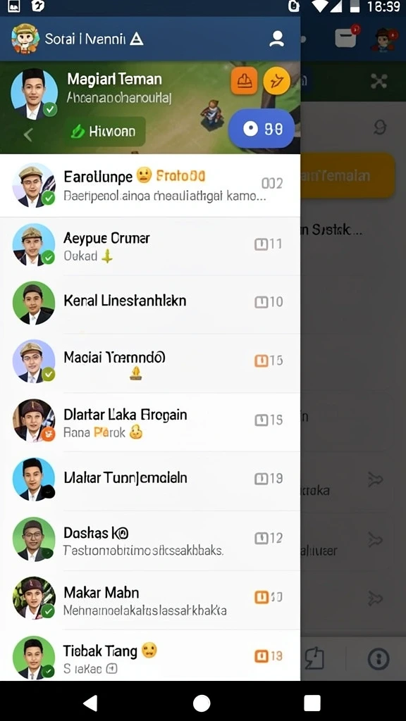 Pengalaman bermain yang imersif dan seru.
