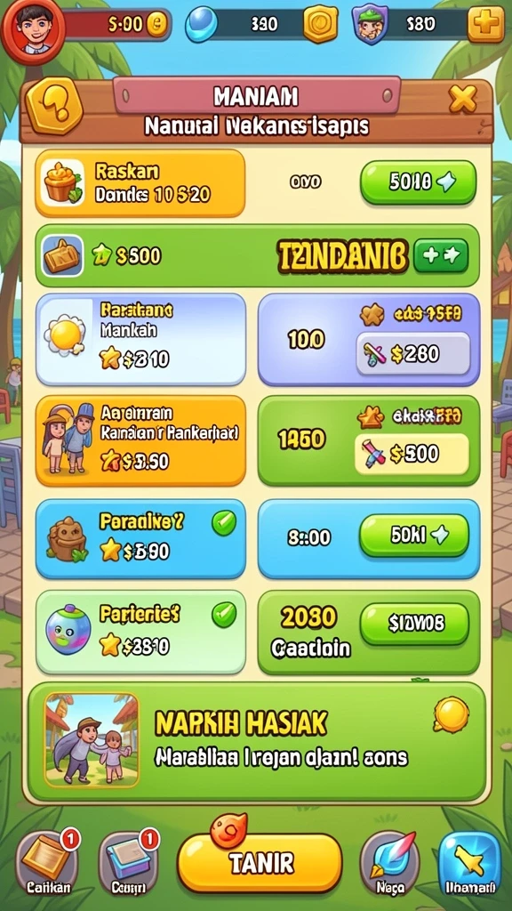 Beragam konten hiburan yang selalu diperbarui.