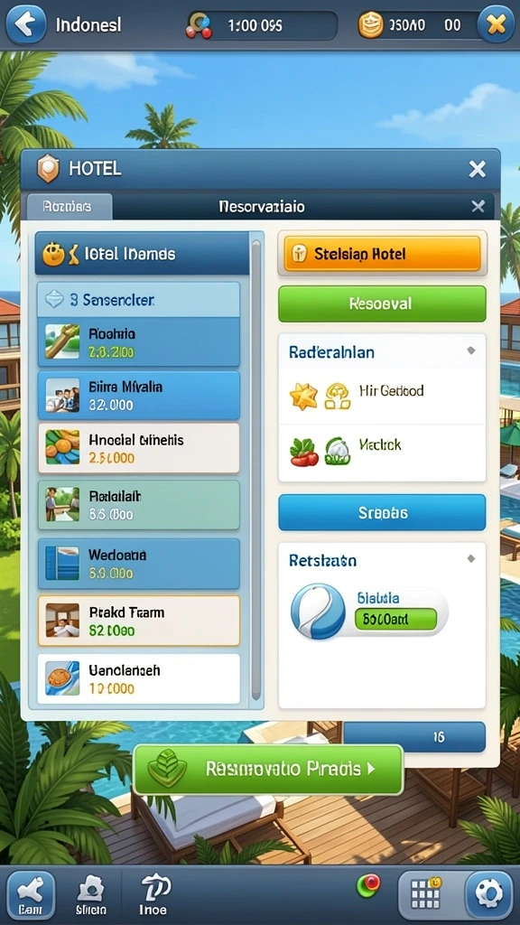 Tampilan grafis yang memukau dalam KINGDOM4D.