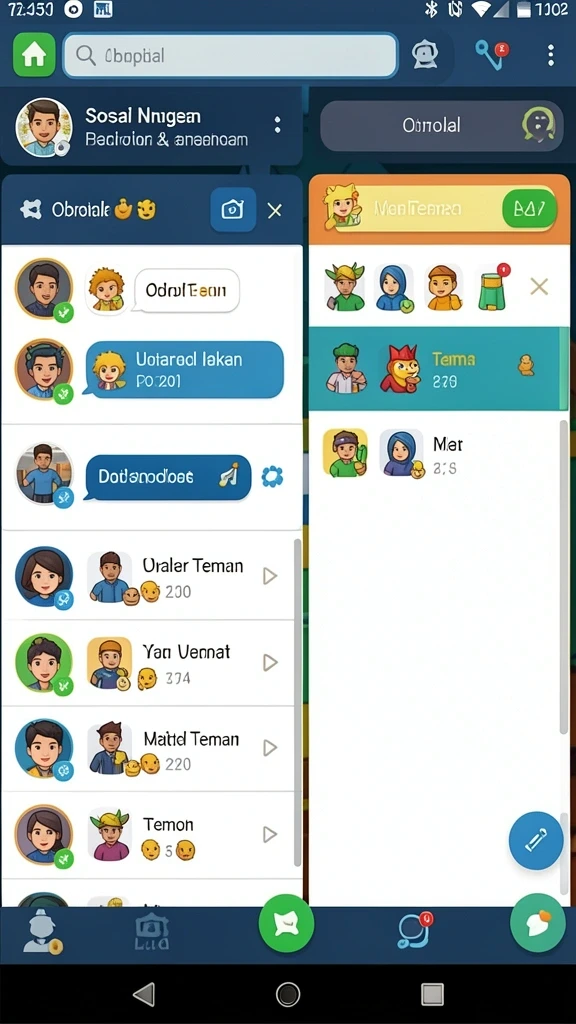 Mode turnamen yang seru dan menantang.