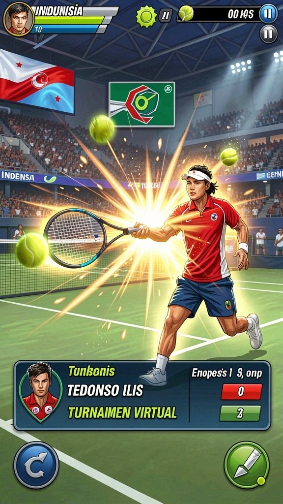 Gambar menampilkan mode multiplayer yang penuh aksi.