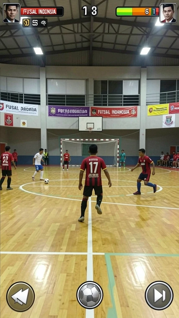 Screenshot menampilkan karakter utama dalam aksi.