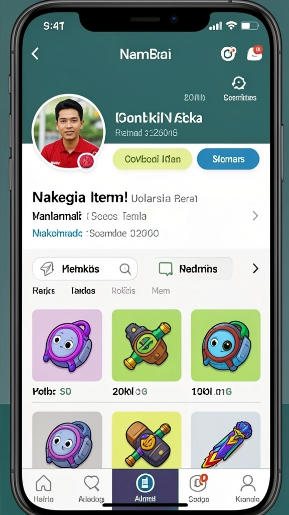 Screenshot memperlihatkan grafis menawan dari game.