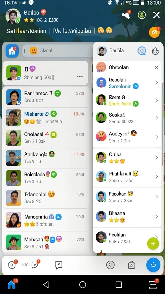 Aksi seru dalam petualangan yang mendebarkan.