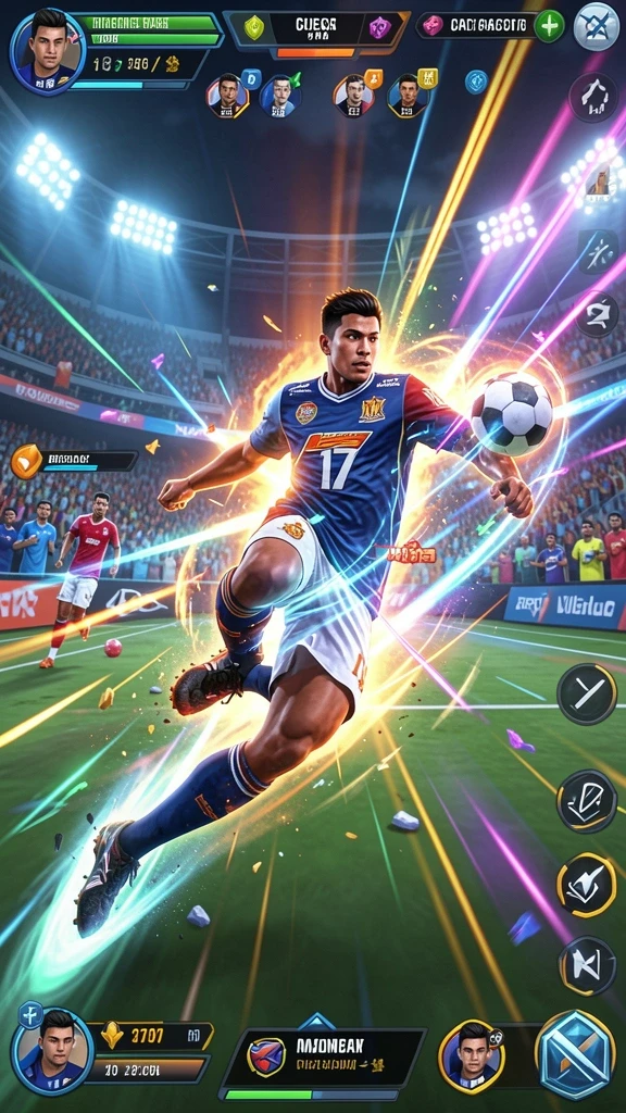 Tampilan awal game yang menarik dan informatif.