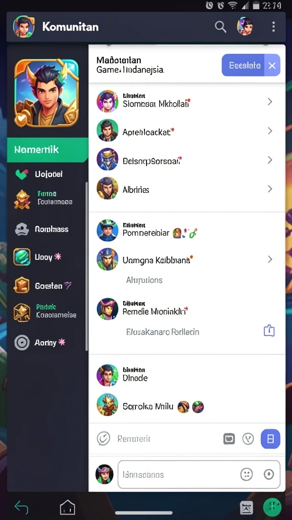 Karakter unik dengan skill menarik untuk dieksplorasi.