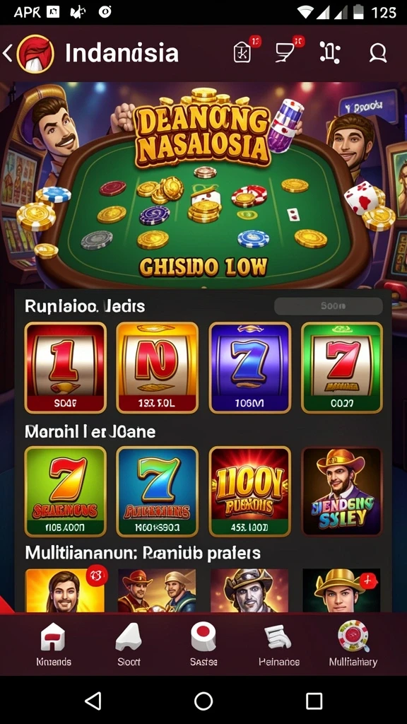 Screenshot saat bermain mode multiplayer.