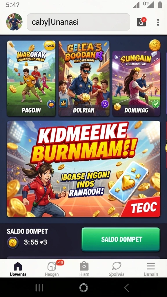Bergabung dengan turnamen untuk hadiah menarik.