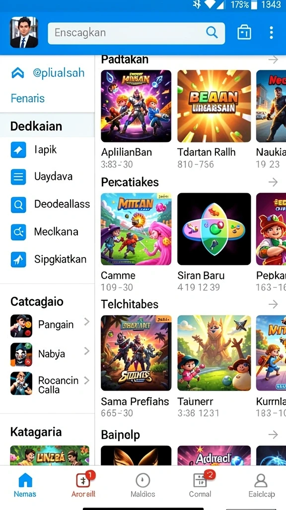 Fitur interaksi sosial antar pemain yang seru.
