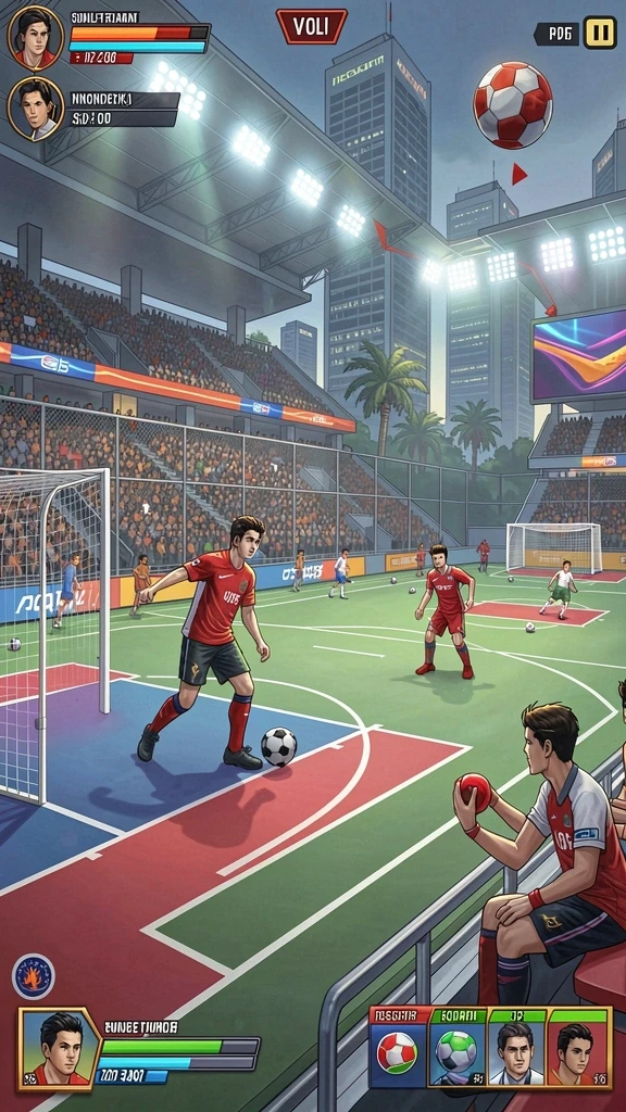 Fitur komunitas yang memungkinkan interaksi antar pemain.