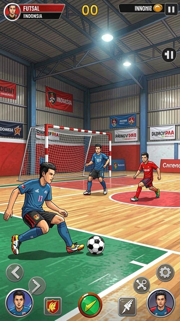 Gambar yang memperlihatkan item yang dapat dikumpulkan dalam game.