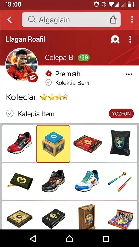 Karakter-karakter unik yang bisa kamu pilih.
