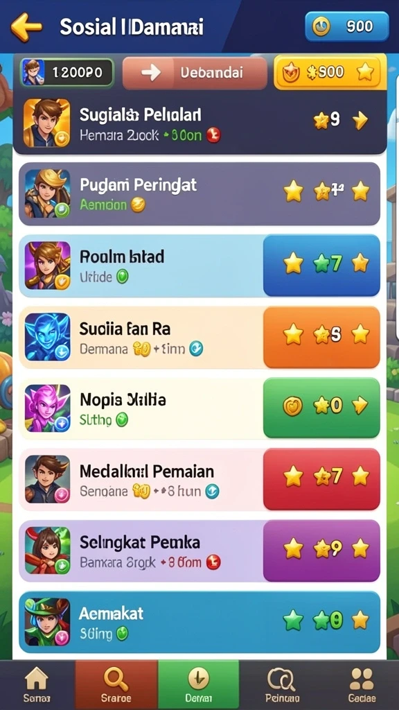 Tampilan antarmuka yang ramah pengguna dan menarik.
