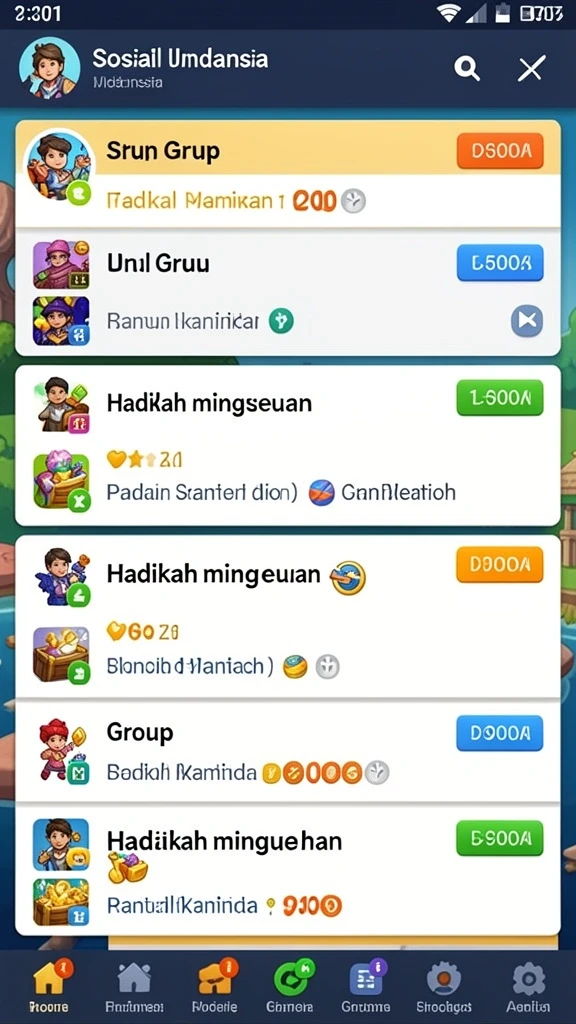Fitur leaderboard untuk bersaing dan berbagi skor.