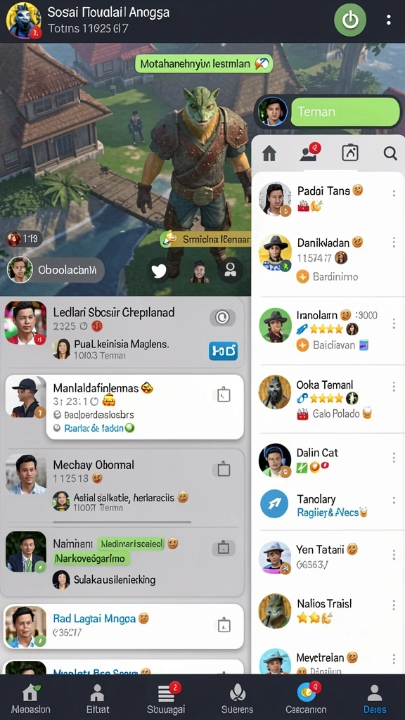 Fitur bonus yang seru dan mendebarkan saat bermain.