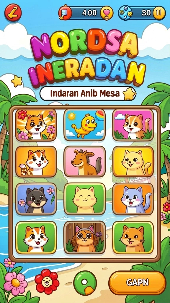 Level penuh tantangan yang mengasah kemampuan.