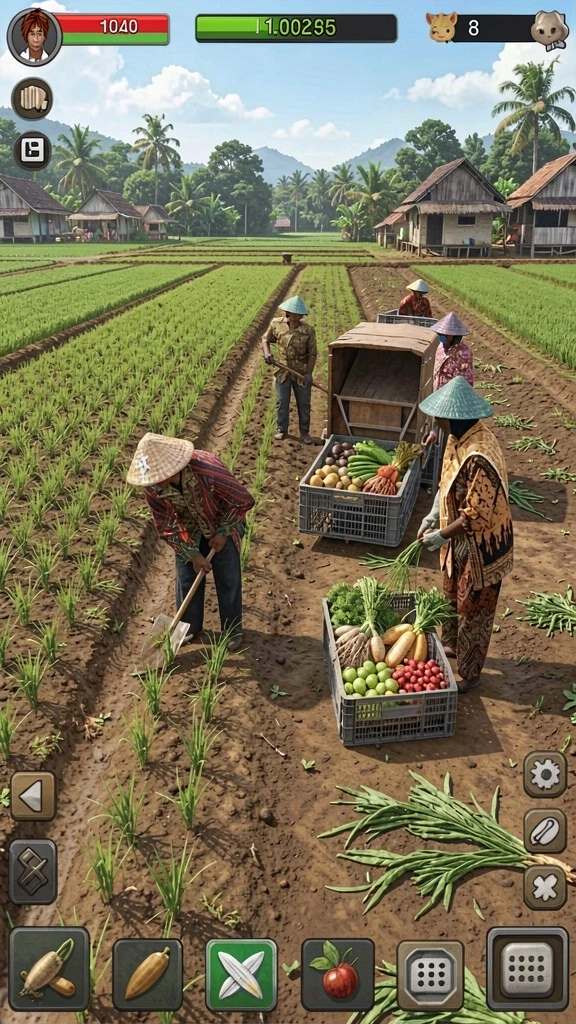 Tampilan awal yang menarik dan penuh warna.