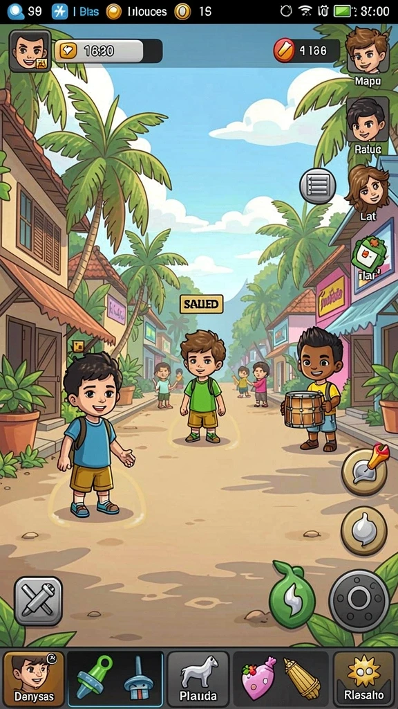 Mode multiplayer yang seru dan kompetitif.
