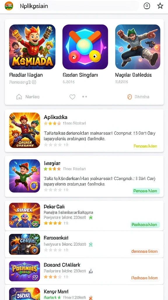 Tangkapan layar memperlihatkan leaderboard kompetitif yang memacu semangat.