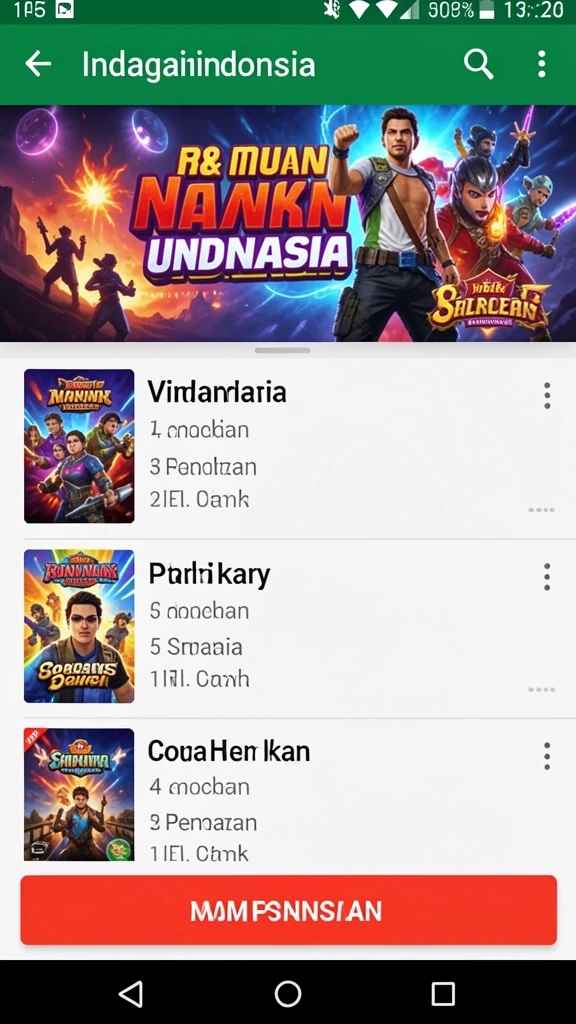 Tangkapan layar memperlihatkan karakter yang dapat disesuaikan oleh pemain.