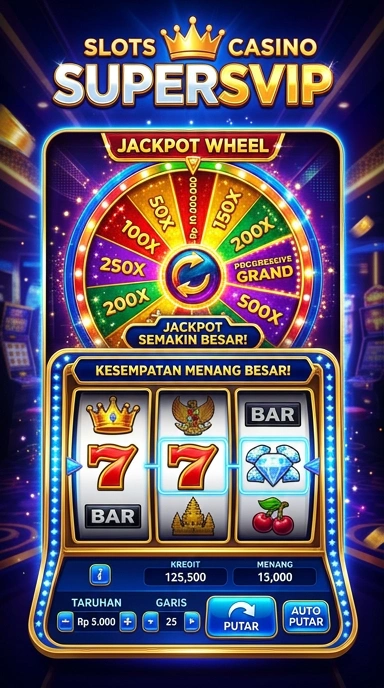 supersvip — layar beranda